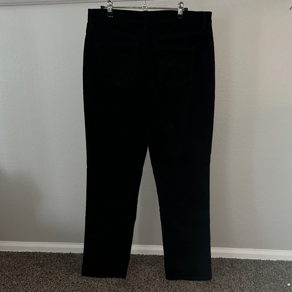 Gloria Vanderbilt Black Straight Leg Jeans - Picture 3 of 4